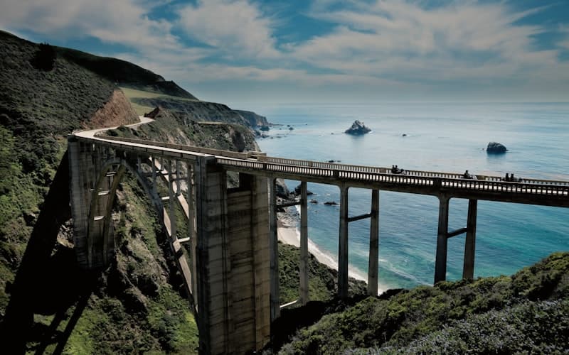 Boston city skyline and harbor