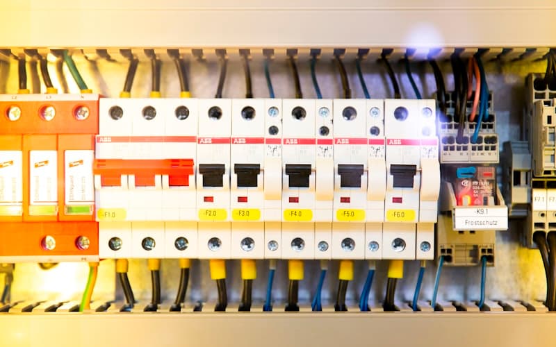 Commercial building electrical meter panel